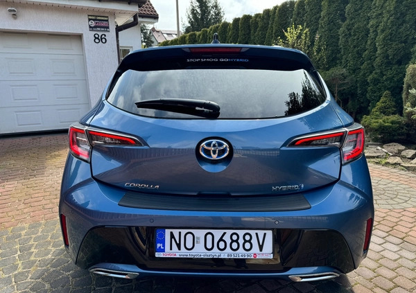 Toyota Corolla cena 97170 przebieg: 46000, rok produkcji 2019 z Olsztyn małe 154